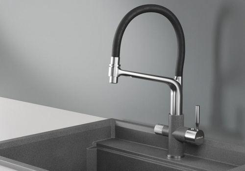 Cмеситель GRANULA 0075, ГРАФИТ