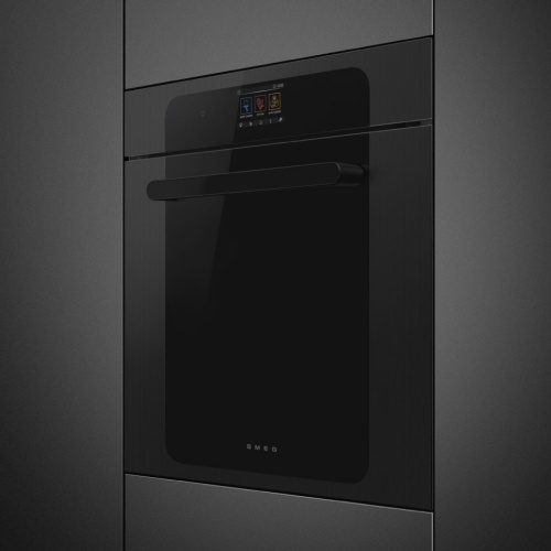 Духовой шкаф с паром SMEG SOP6204S2PB