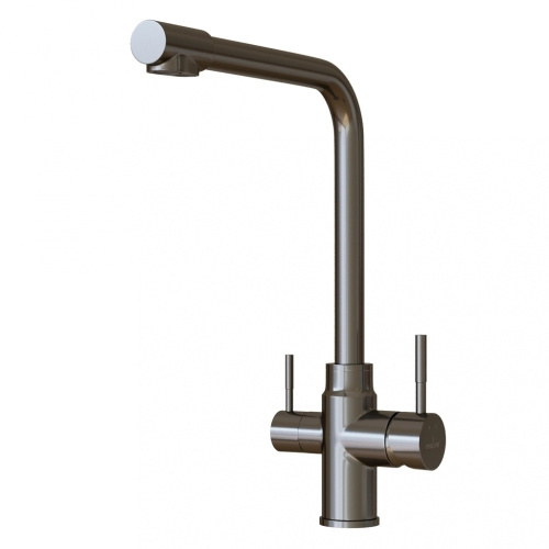 Смеситель Mixline MLSS-0320BL черный графит