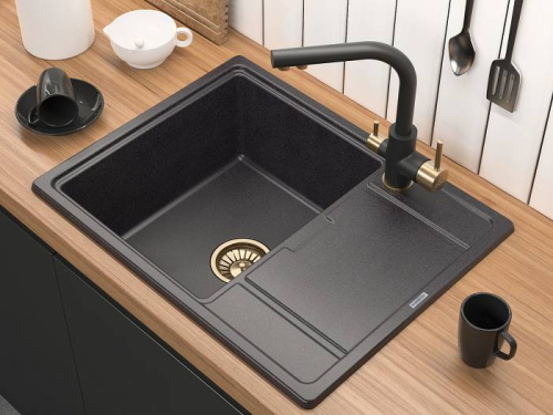 Мойка PUALMARK WEIMAR PM216550-BL, черный