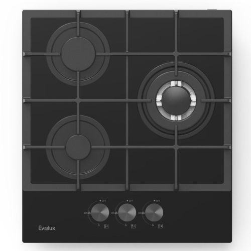 Газовая варочная панель EVELUX HEG 425 BG