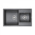 Мойка PUALMARK PM238250-DG, графит